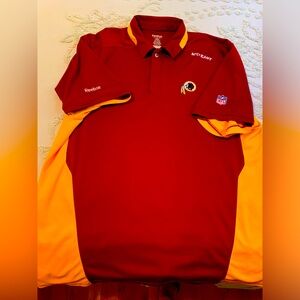 Redskin nice Reebok short sleeve polo shirt. - XL
